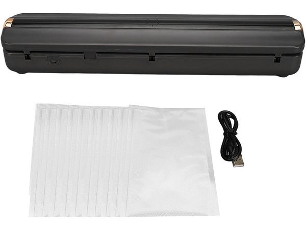 Universalus maisto produktų pakavimo įrenginys + 10 pakuočių, Juoda, Szín, Fekete