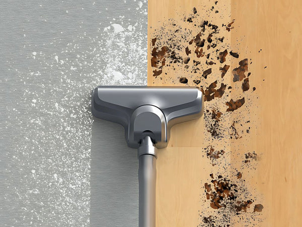 Vertikalus dulkių siurblys be maišelio rankinis 2in1 100w 4 hepa antgaliai