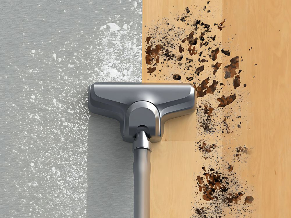 Vertikalus dulkių siurblys be maišelio rankinis 2in1 100w 4 hepa antgaliai