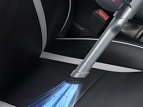 Vertikalus dulkių siurblys be maišelio rankinis 2in1 100w 4 hepa antgaliai