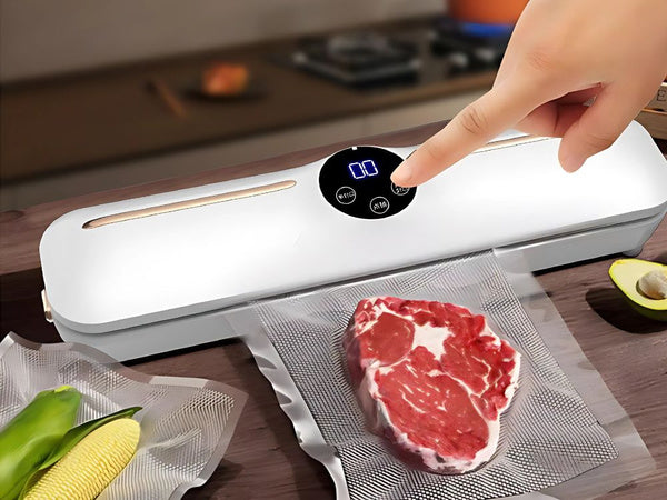 Vakuuminio sandariklio maisto pakavimo mašina + 10 vnt. Maišelių