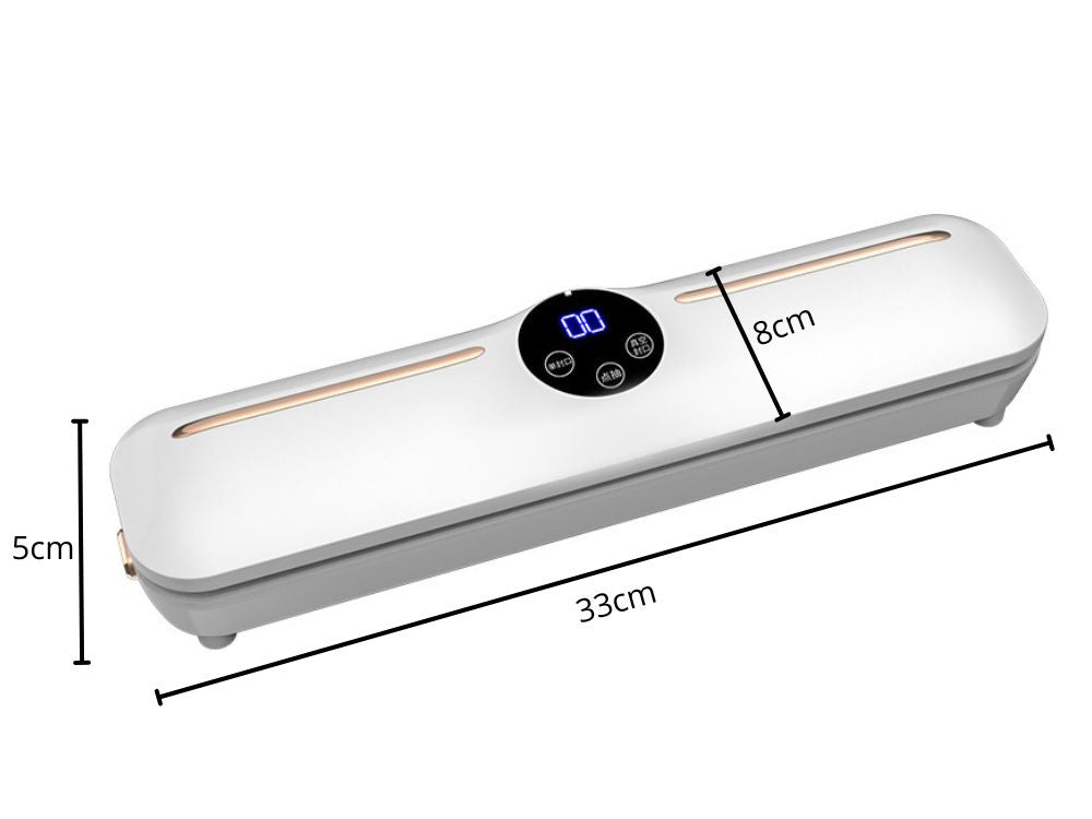 Vakuuminio sandariklio maisto pakavimo mašina + 10 vnt. Maišelių