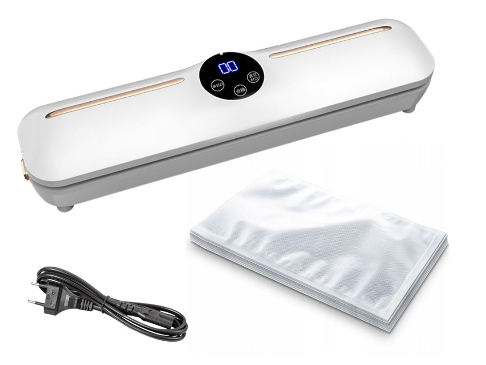 Vakuuminio sandariklio maisto pakavimo mašina + 10 vnt. Maišelių