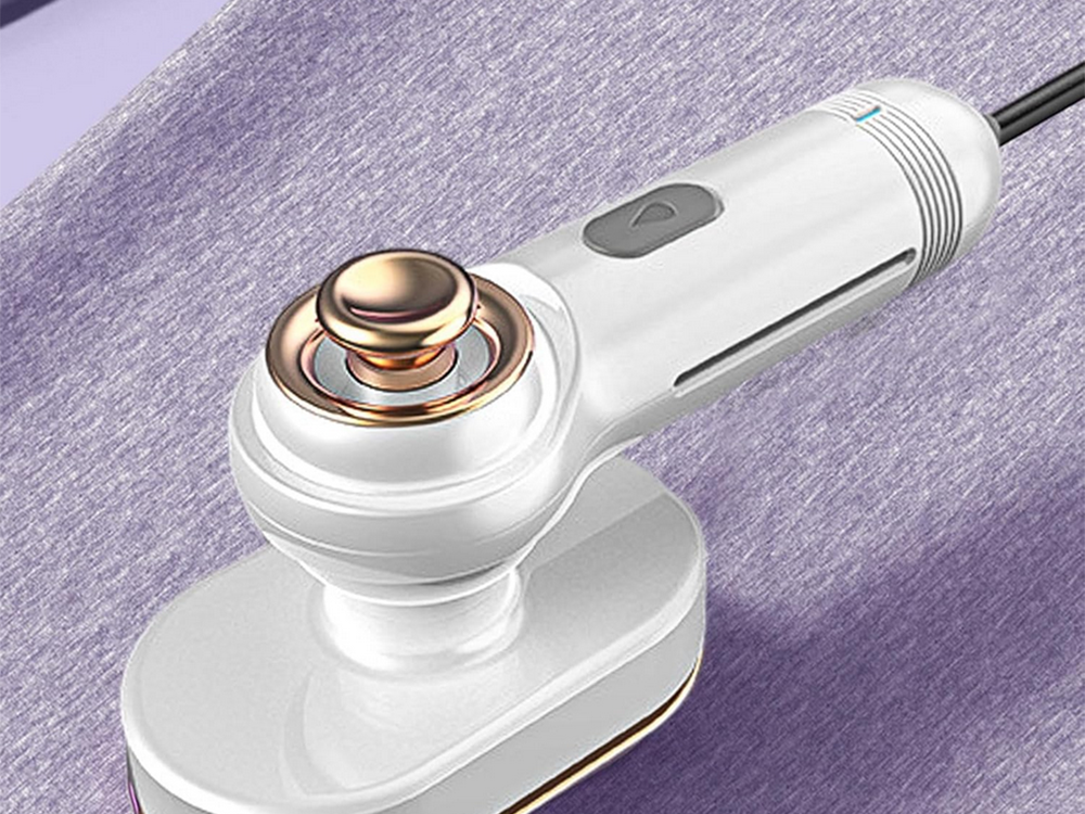 Mini kelioninis drabužių lygintuvas nešiojama skalbyklė su pasukama rankena