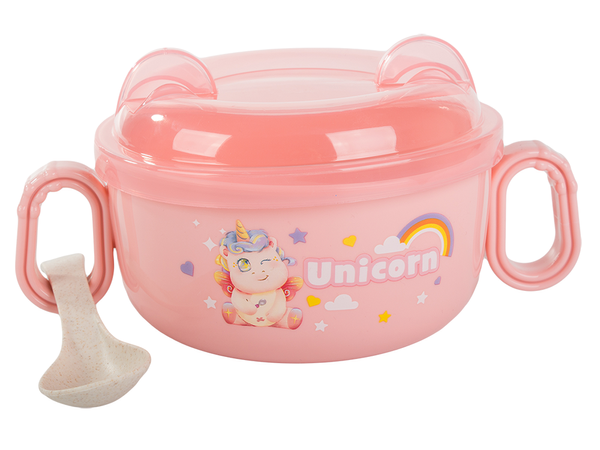 Maitinimo reikmenų rinkinys kūdikių maisto dubenėlis su rankenėlėmis šaukštas