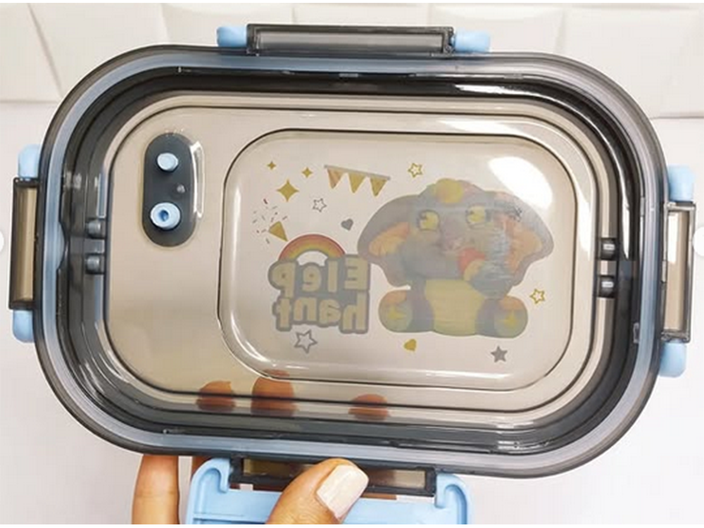 Pietų dėžutė pusryčių konteineris pietūs su skyriais stalo įrankiai