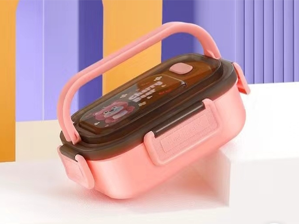 Pietų dėžutė pusryčių konteineris pietūs su skyriais stalo įrankiai