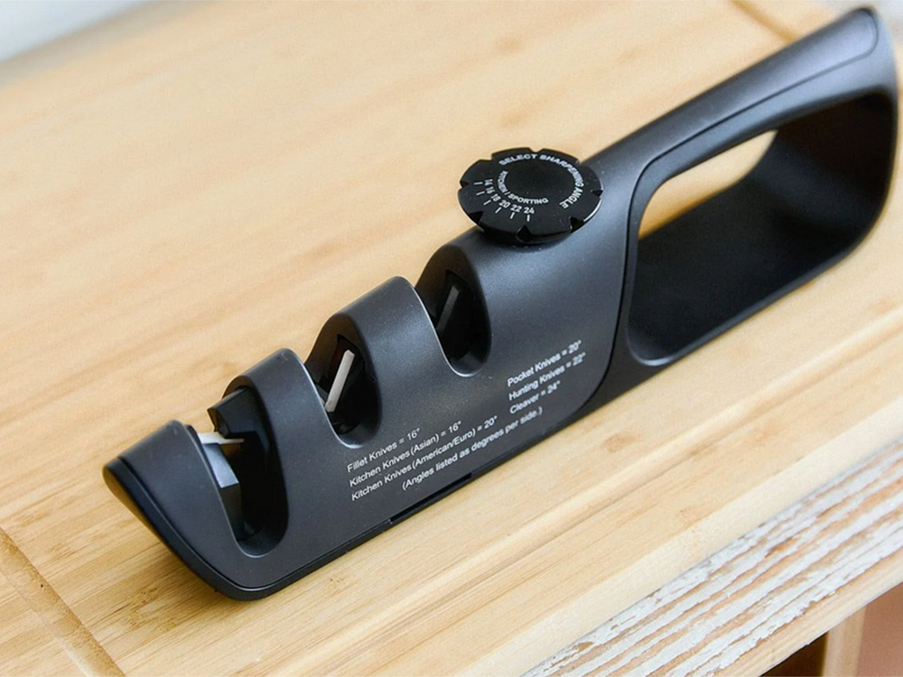 Peilių galąstuvas virtuvės žirklių galandinimas neslystantis reguliavimas