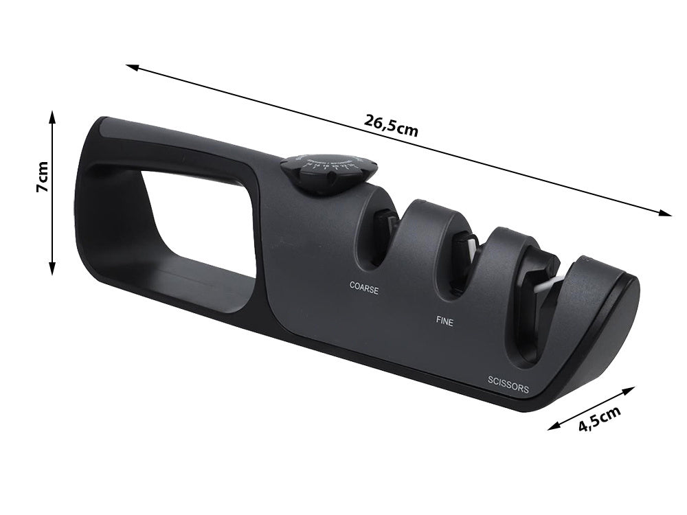 Peilių galąstuvas virtuvės žirklių galandinimas neslystantis reguliavimas