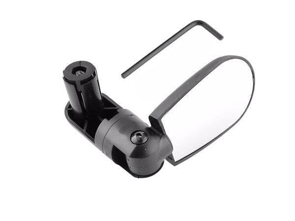 Dviračio veidrodis 360 laipsnių reguliavimas, prisukamas prie vairo