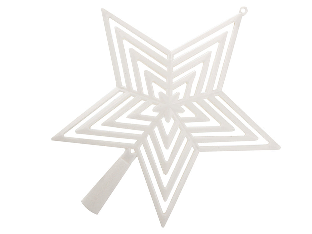 Kalėdų eglutė žvaigždė kalėdų eglutės viršus nedūžtantis baltas