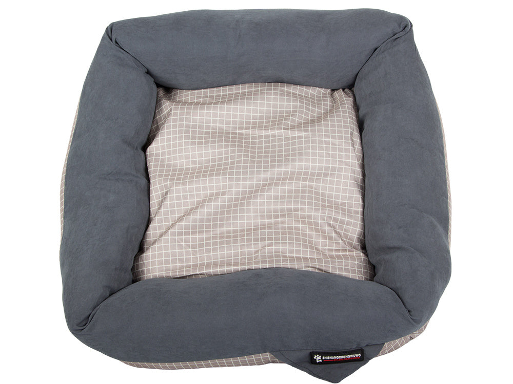 Šuns lova katės lova minkšta lova sofa sofa pagalvėlė maža, Pilka, Szín, Szürke