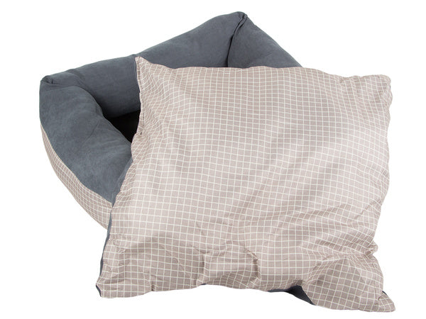 Šuns lova katės lova minkšta sofa lova pagalvėlė didelė, Pilka, Szín, Szürke