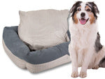 Šuns lova katės lova minkšta sofa lova pagalvėlė didelė, Pilka, Szín, Szürke
