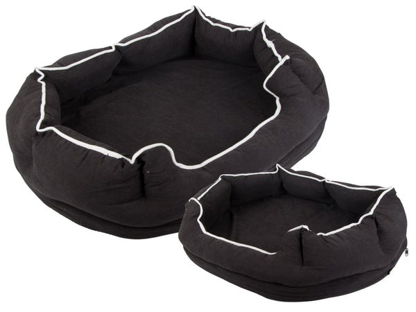 Pliušinė patalynė šuns lova katės žaidimų aikštelė patogus minkštas pliušas, Juoda, Szín, Fekete