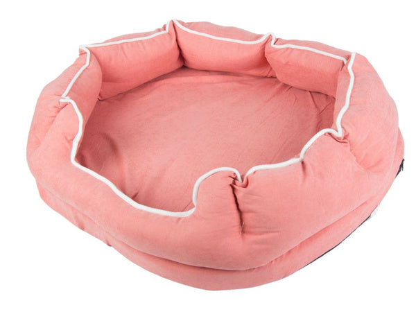 Pliušinė patalynė šuns lova katės žaidimų aikštelė patogus minkštas pliušas, Rožinė, Szín, Rózsaszín