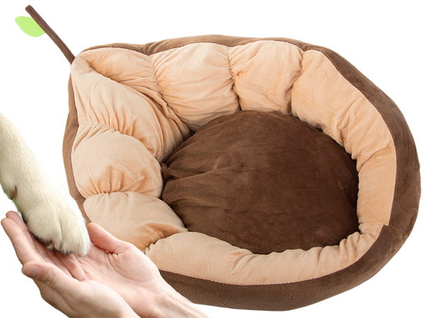 Pliušinė lova pagalvėlė šuniui žaidimų aikštelė katei minkšta sofos patalynė, Ruda, Szín, Barna