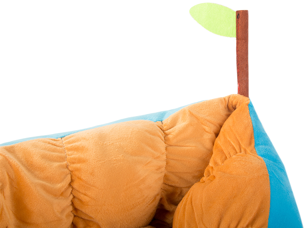 Pliušinė lova pagalvėlė šuniui žaidimų aikštelė katei minkšta sofos patalynė, Mėlyna, Szín, Kék