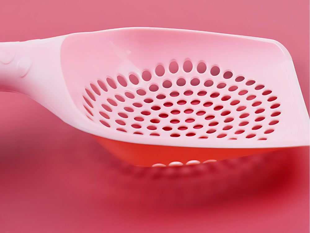 Kačių kraiko semtuvėlis didelis kraiko semtuvėlis plastikinis tvirtas