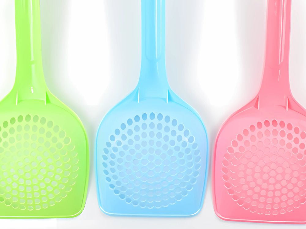 Kačių kraiko semtuvėlis didelis kraiko semtuvėlis plastikinis tvirtas