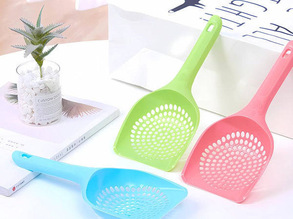 Kačių kraiko semtuvėlis didelis kraiko semtuvėlis plastikinis tvirtas