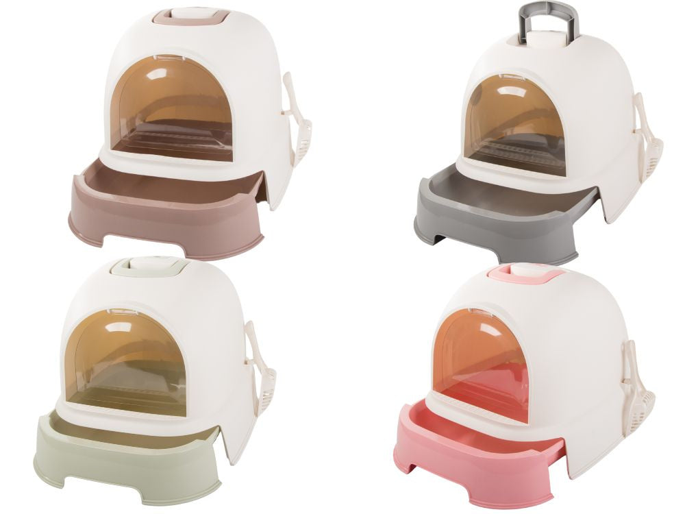 Kačių kraiko dėklas didelis uždaras kraiko semtuvėlis tvirtas ištraukiamas, Įvairiaspalvis, Szín, Sokszínű