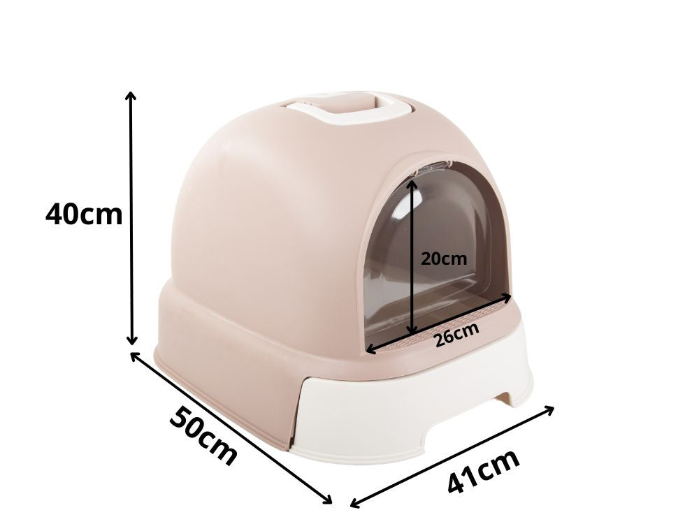 Kačių kraiko dėklas didelis uždaras kraiko semtuvėlis tvirtas ištraukiamas, Įvairiaspalvis, Szín, Sokszínű