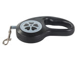 Automatinis šunų lanyardo uždarymas galingas lengvas 5m 15kg, Juoda, Szín, Fekete