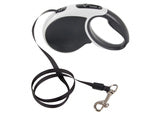 Automatinis 5 m stiprus pavadėlis šuniui iki 15 kg su užraktu stiprus ilgas, Juoda, Szín, Fekete