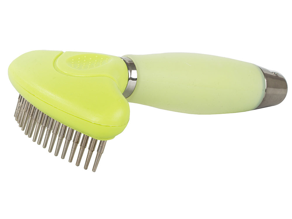 Trimerio šukos dvipusis šepetys pašalina trumpus plaukus ilgus plaukus šuo katė