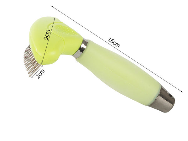 Trimerio šukos dvipusis šepetys pašalina trumpus plaukus ilgus plaukus šuo katė