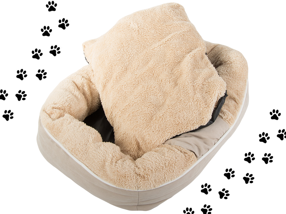 Pliušinė šunų žaidimų aikštelė lova minkšta pagalvėlė sofos patalynė pūkuota, Smėlio spalvos, Szín, Bézs