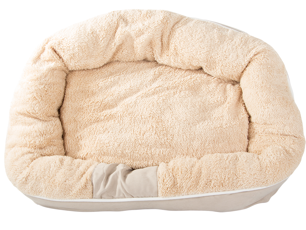 Pliušinė šunų žaidimų aikštelė lova minkšta pagalvėlė sofos patalynė pūkuota, Smėlio spalvos, Szín, Bézs