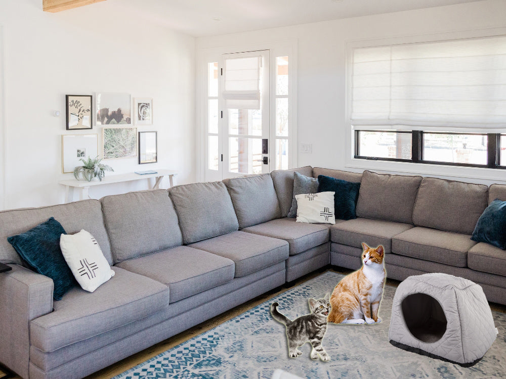 Veislynas šuniui lova minkšta veislyno palapinė patalynė kušetė lovytė, Pilka, Szín, Szürke