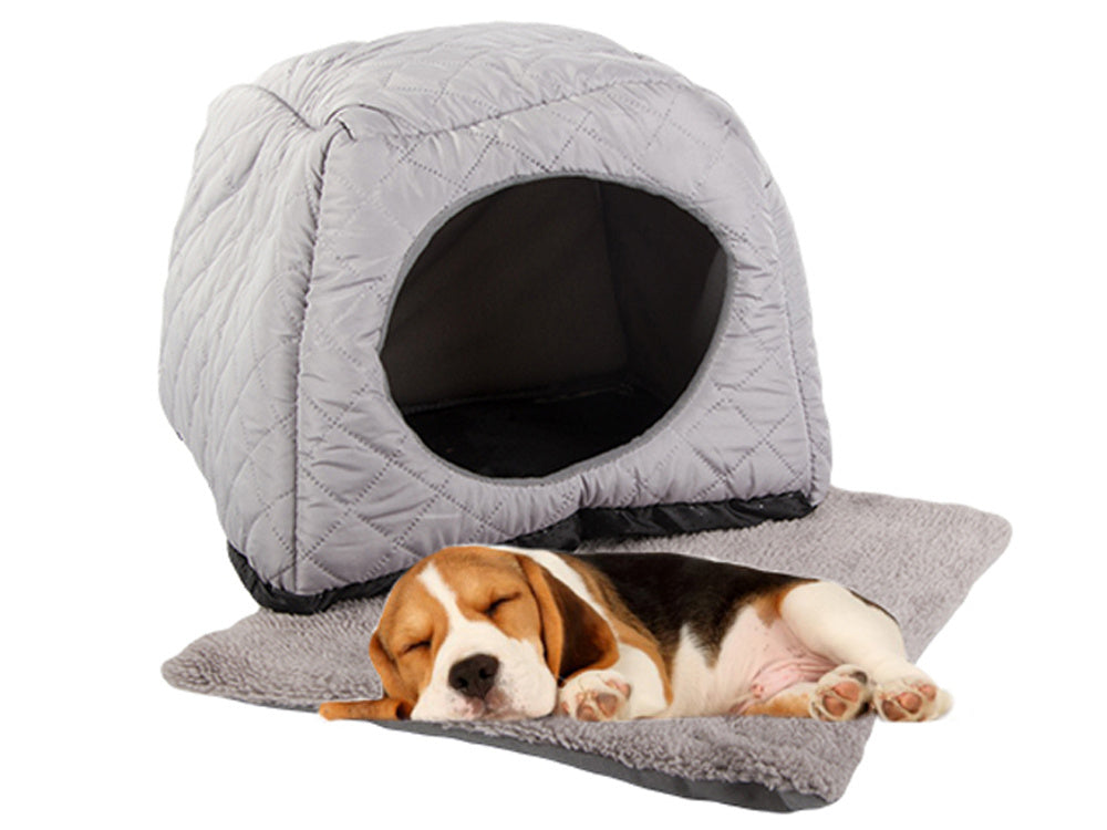 Veislynas šuniui lova minkšta veislyno palapinė patalynė kušetė lovytė, Pilka, Szín, Szürke