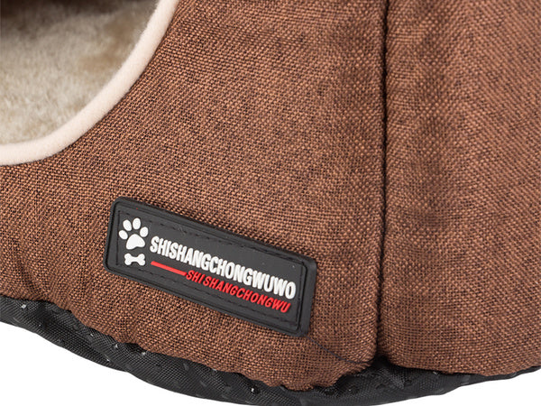 Veislynas šuns lova minkštas veislynas palapinė patalynė kušetė lovytė, Ruda, Szín, Barna