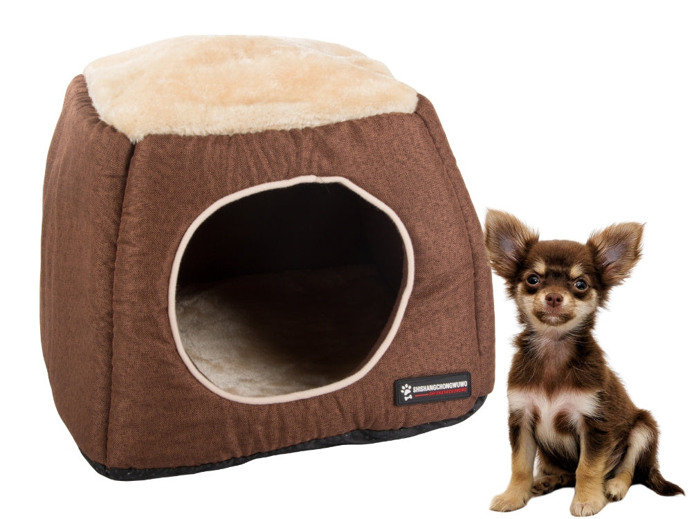 Veislynas šuns lova minkštas veislynas palapinė patalynė kušetė lovytė, Ruda, Szín, Barna