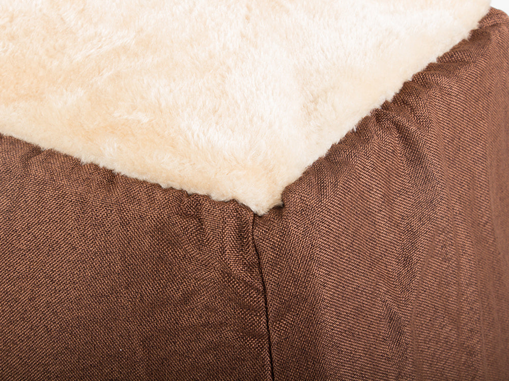 Veislynas šuns lova minkštas veislynas palapinė patalynė kušetė lovytė, Ruda, Szín, Barna