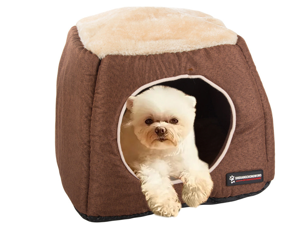 Veislynas šuns lova minkštas veislynas palapinė patalynė kušetė lovytė, Ruda, Szín, Barna