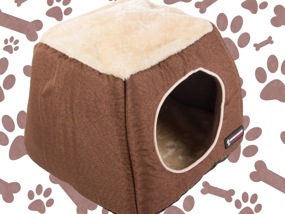 Veislynas šuns lova minkštas veislynas palapinė patalynė kušetė lovytė, Ruda, Szín, Barna