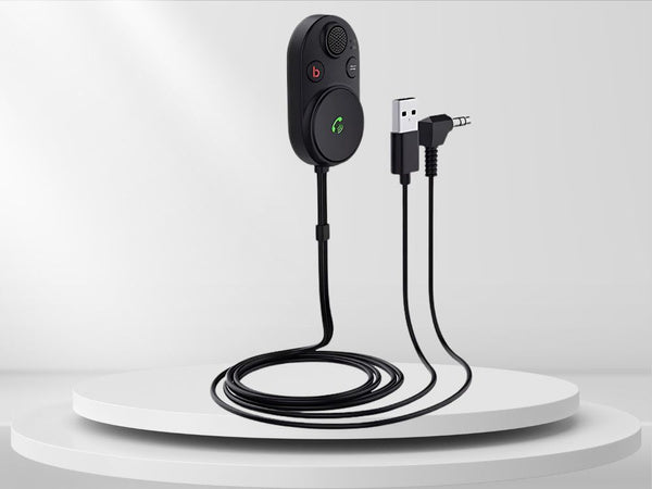 bluetooth automobilinis siųstuvo adapteris usb kabelis aux bt5.3 bass boost