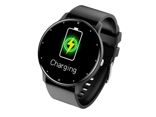 Išmanusis laikrodis moterų laikrodis vyrų guminis dirželis sporto bluetooth skambučiai