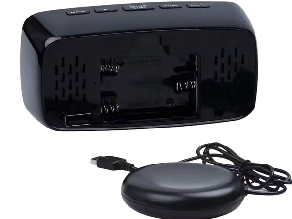 Elektroninis žadintuvas su vibraciniu kilimėliu led skaitmeninis tinklo žadintuvas