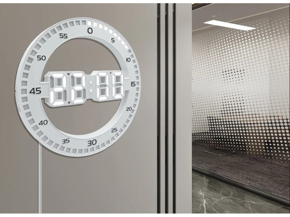 Žadintuvas led elektroninis termometras su žadintuvu apšviestas termometras