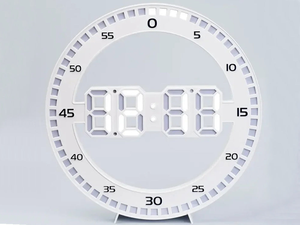 Žadintuvas led elektroninis termometras su žadintuvu apšviestas termometras