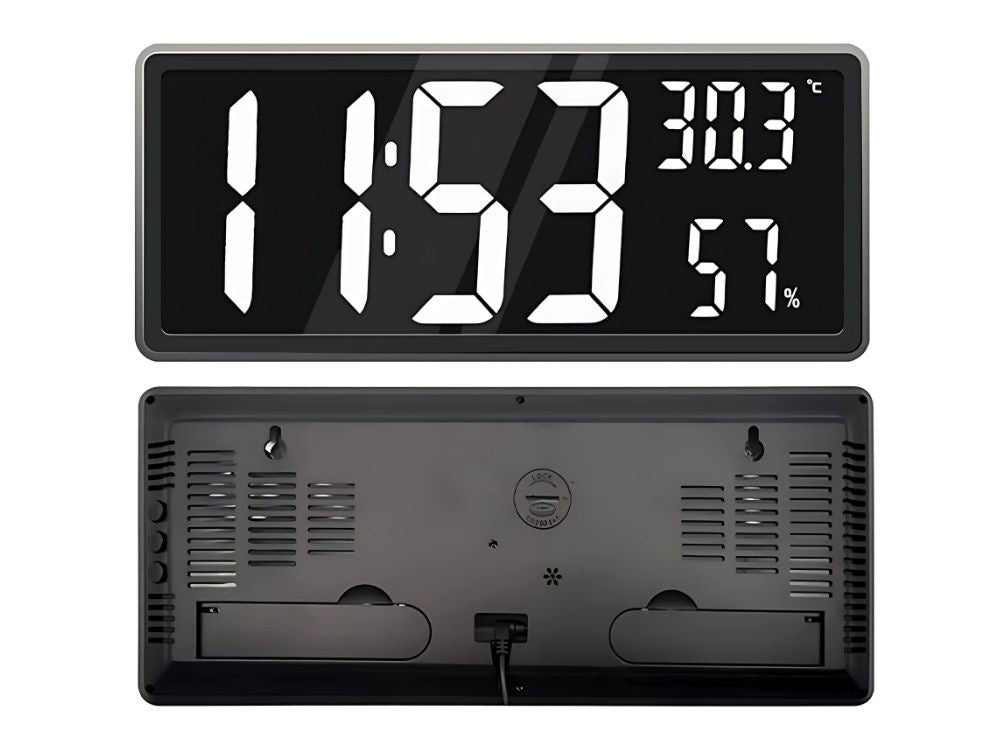 Elektroninis žadintuvas skaitmeninis led nuolatinis pakabukas temperatūra drėgmė