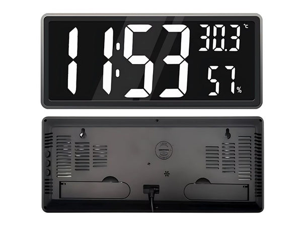 Elektroninis žadintuvas skaitmeninis led nuolatinis pakabukas temperatūra drėgmė