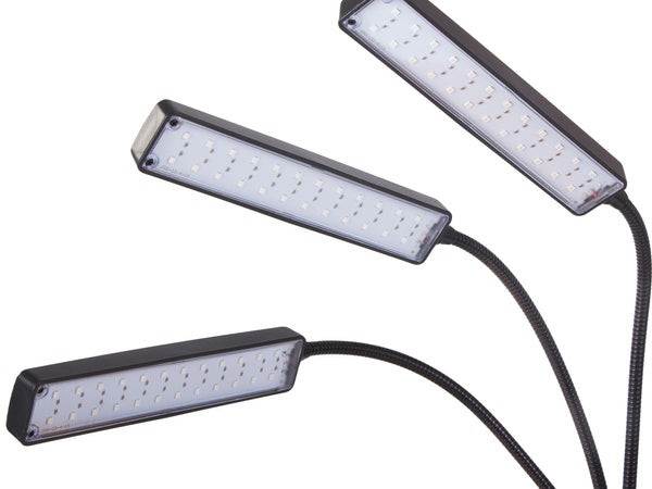 Vadovaujama augalų lempa usb auginti skydelis auga šviesos laikmatis klipas ant gėlių