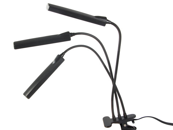 Vadovaujama augalų lempa usb auginti skydelis auga šviesos laikmatis klipas ant gėlių