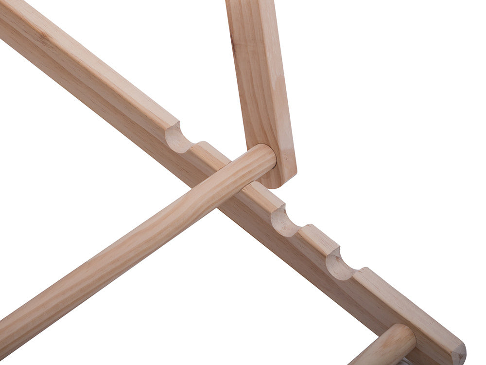 Medinis gultas paplūdimio kėdės sulankstomos sodo pagalvėlė paplūdimio kėdė, Juoda, Szín, Fekete